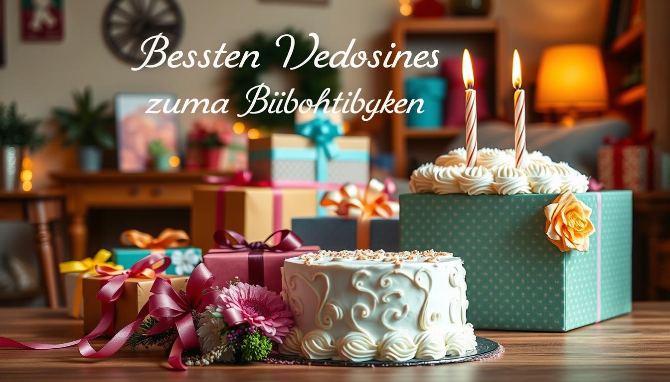 Besten wünsche zum geburtstag