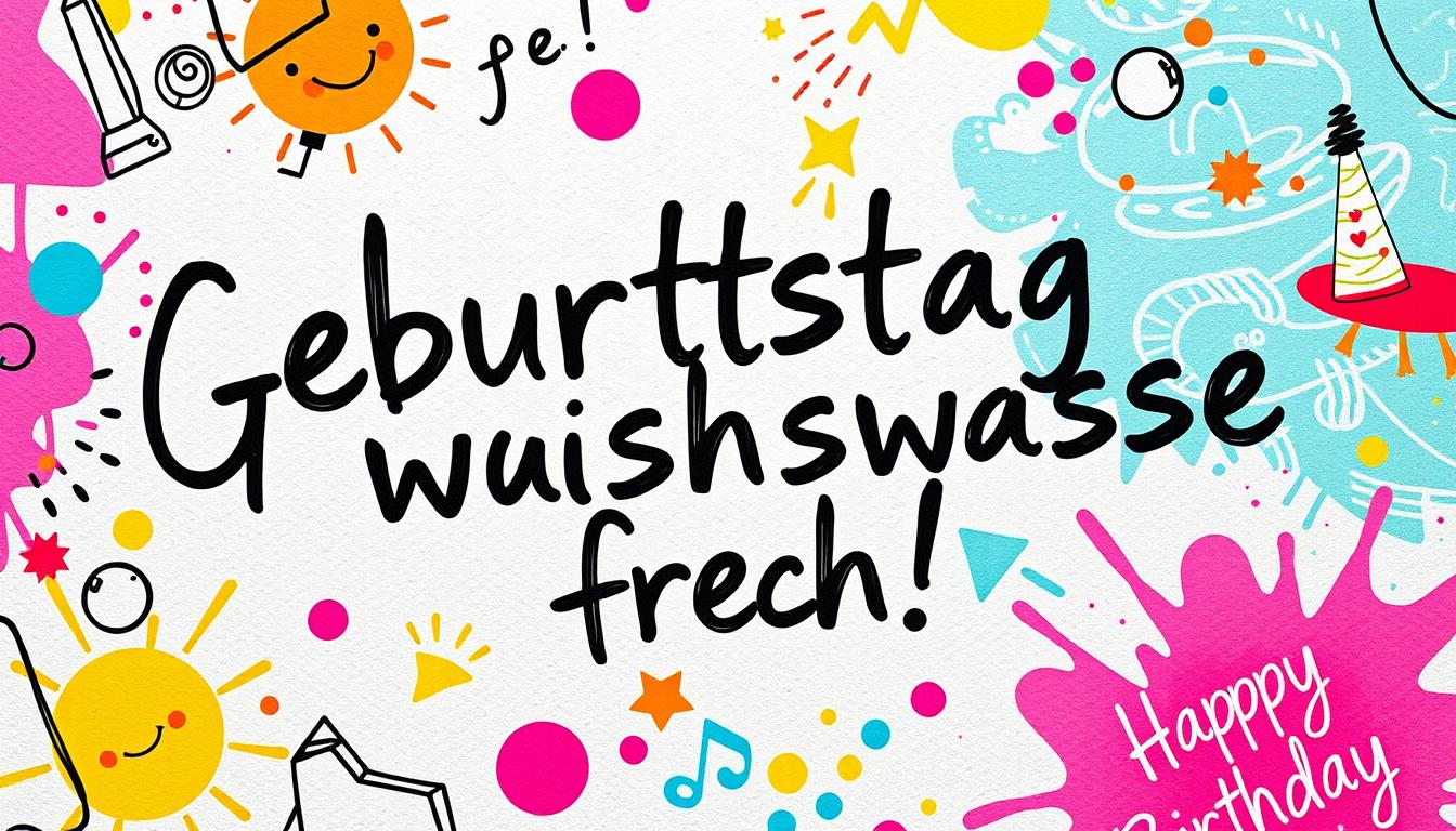 Geburtstagswünsche frech