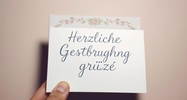 Geburtstagswünsche für die karte