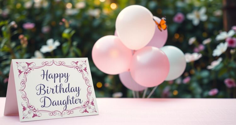 Glückwünsche zum geburtstag für die tochter