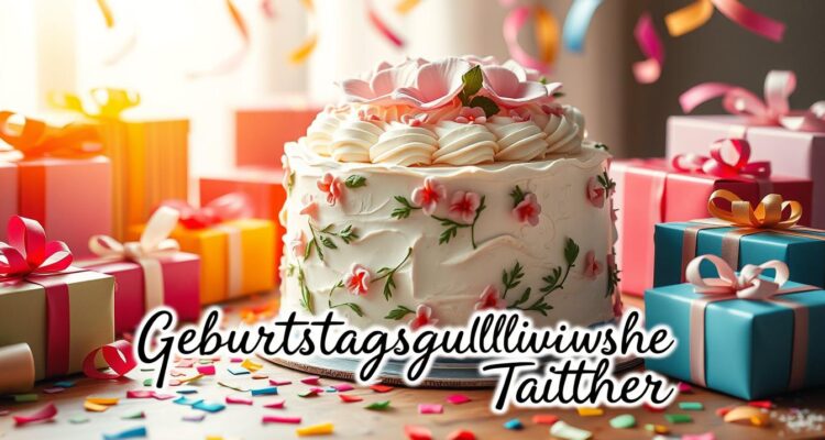 Glückwunsch zum geburtstag für tochter