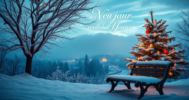 Neujahrs und weihnachtswünsche