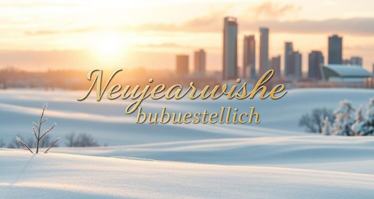Neujahrswünsche geschäftlich