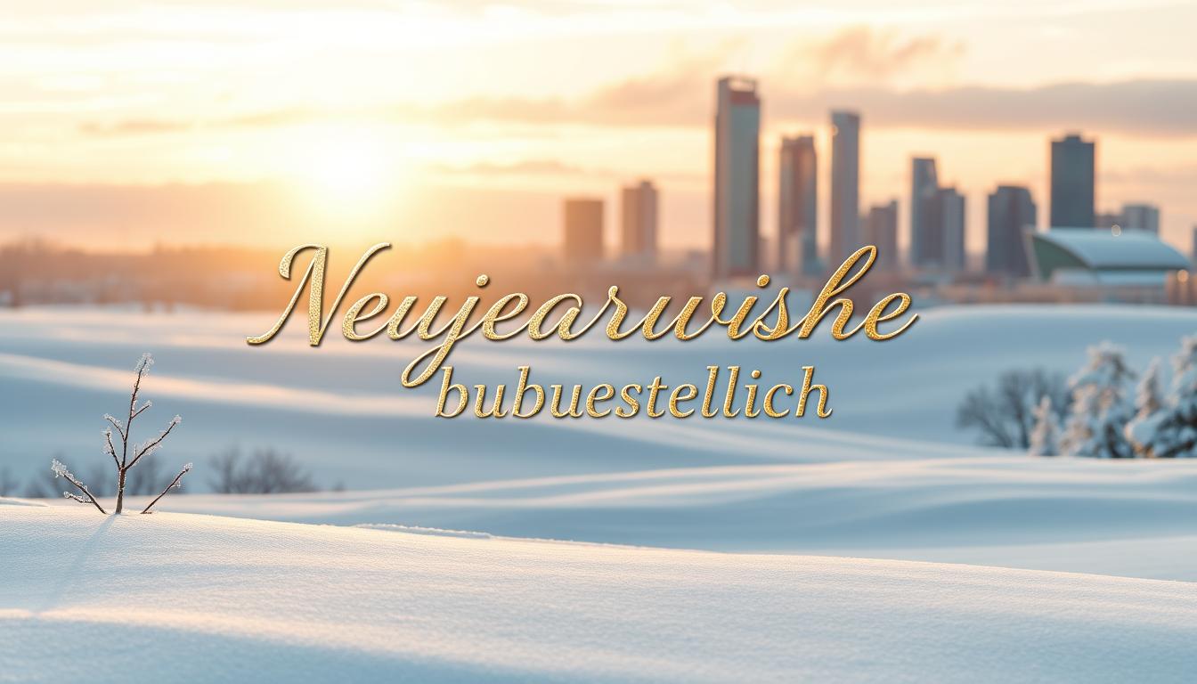 Neujahrswünsche geschäftlich