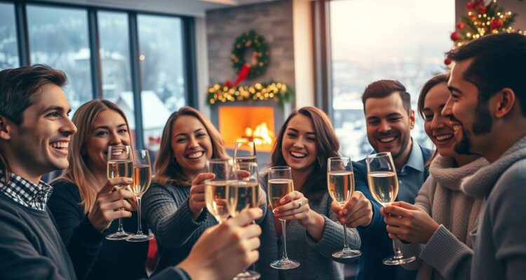 Neujahrswunsch kollegen