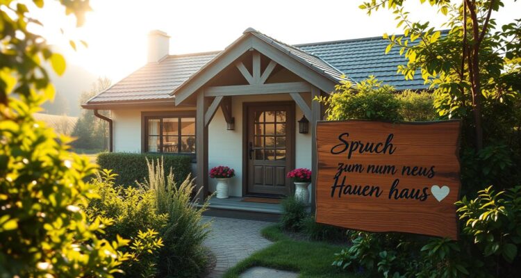 Spruch zum neuen haus