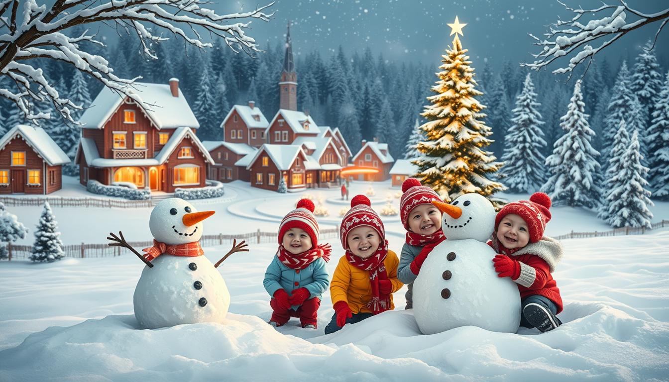 Weihnachtsgrüße für kinder