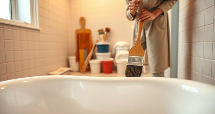 Badewanne streichen