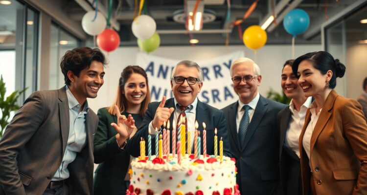 Firmenjubiläum glückwünsche für den chef lustig