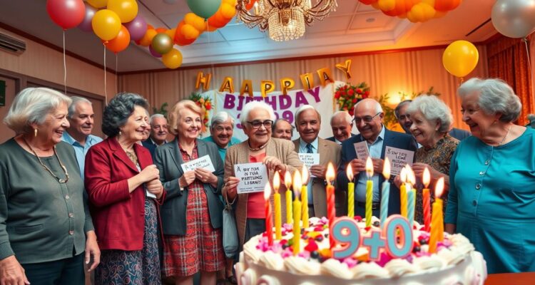 Lustige sprüche zum 90 geburtstag