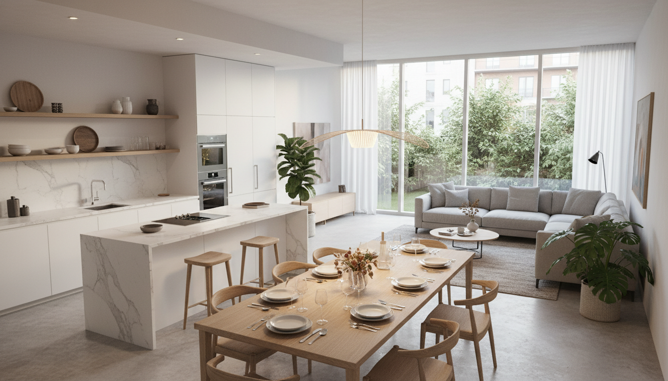 Designs für Küche Esszimmer und Wohnzimmer