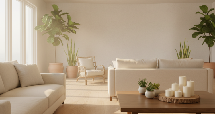 Feng Shui Harmonie und Energiefluss in Wohnräumen