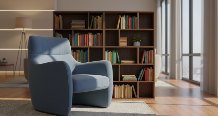 Lesesessel in modernem Design für entspanntes Sitzen