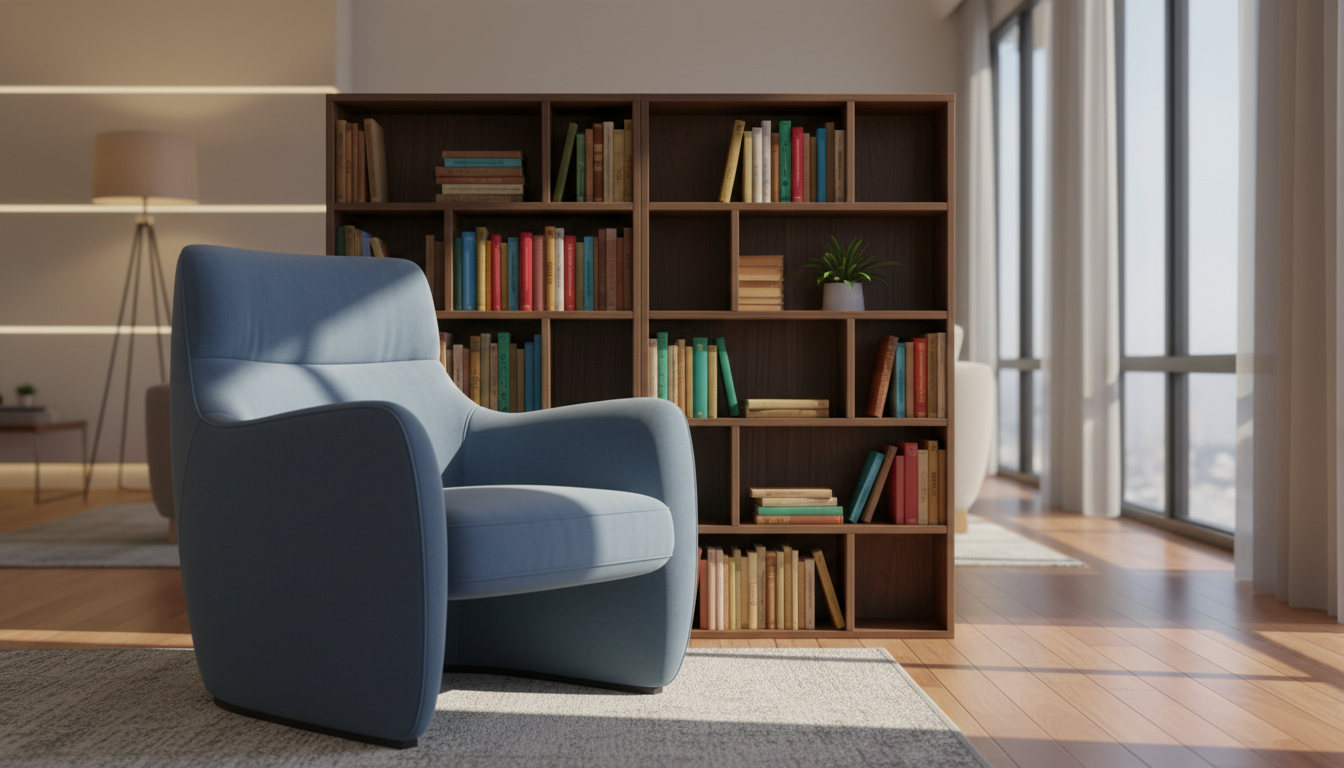 Lesesessel in modernem Design für entspanntes Sitzen