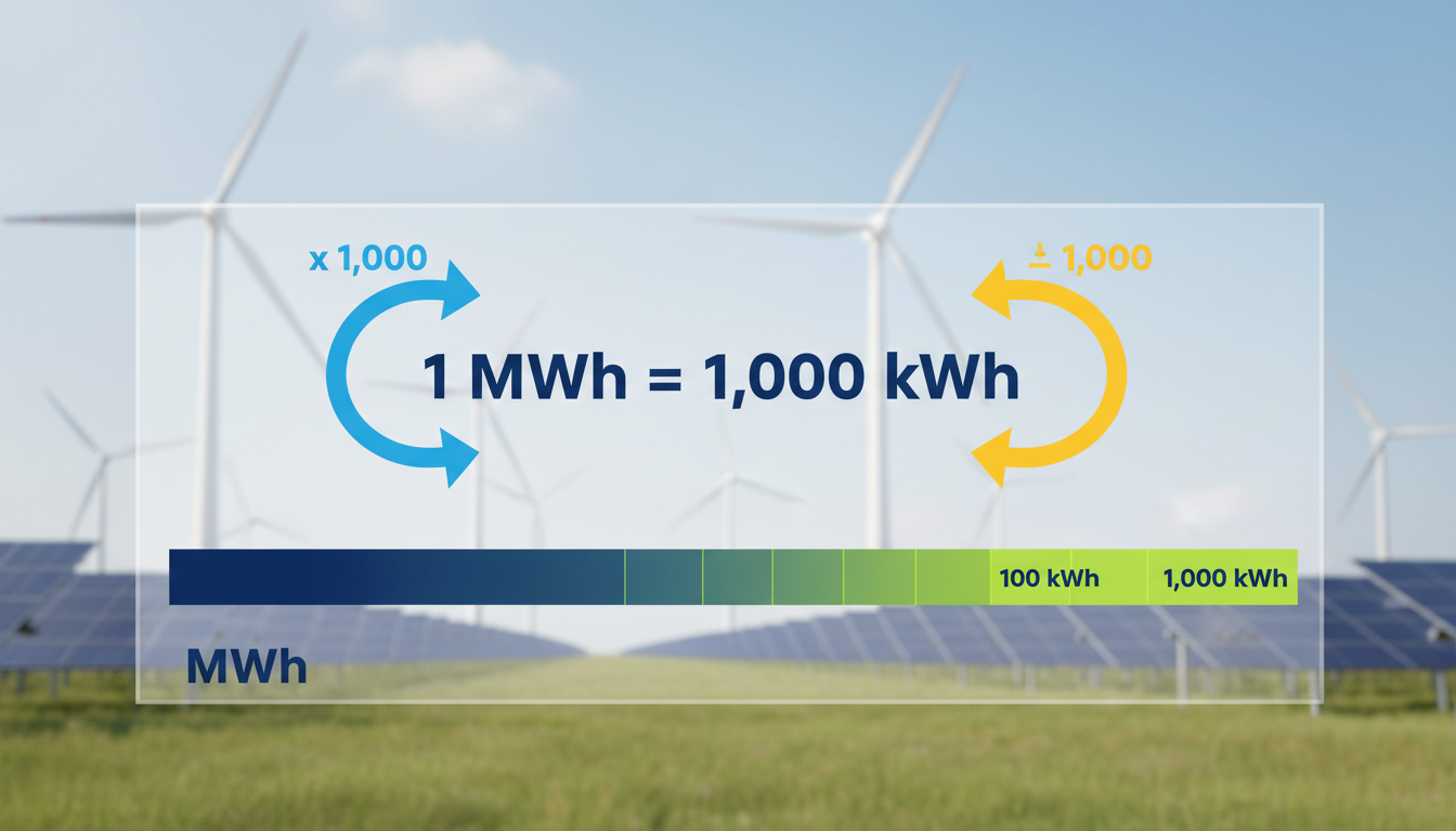 Mwh Formula Mwh pro kwh einfach erklärt und umgerechnet