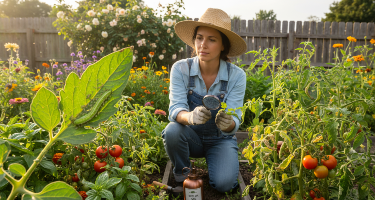 Tomatenschädlinge im Garten erkennen und bekämpfen