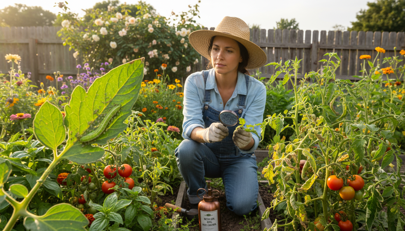 Tomatenschädlinge im Garten erkennen und bekämpfen