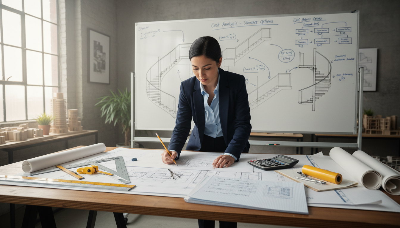 Treppenbau Planung und Kostenkalkulation