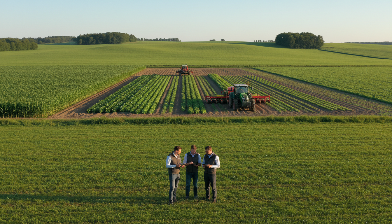 Flurbau Flächengestaltung Landwirtschaft